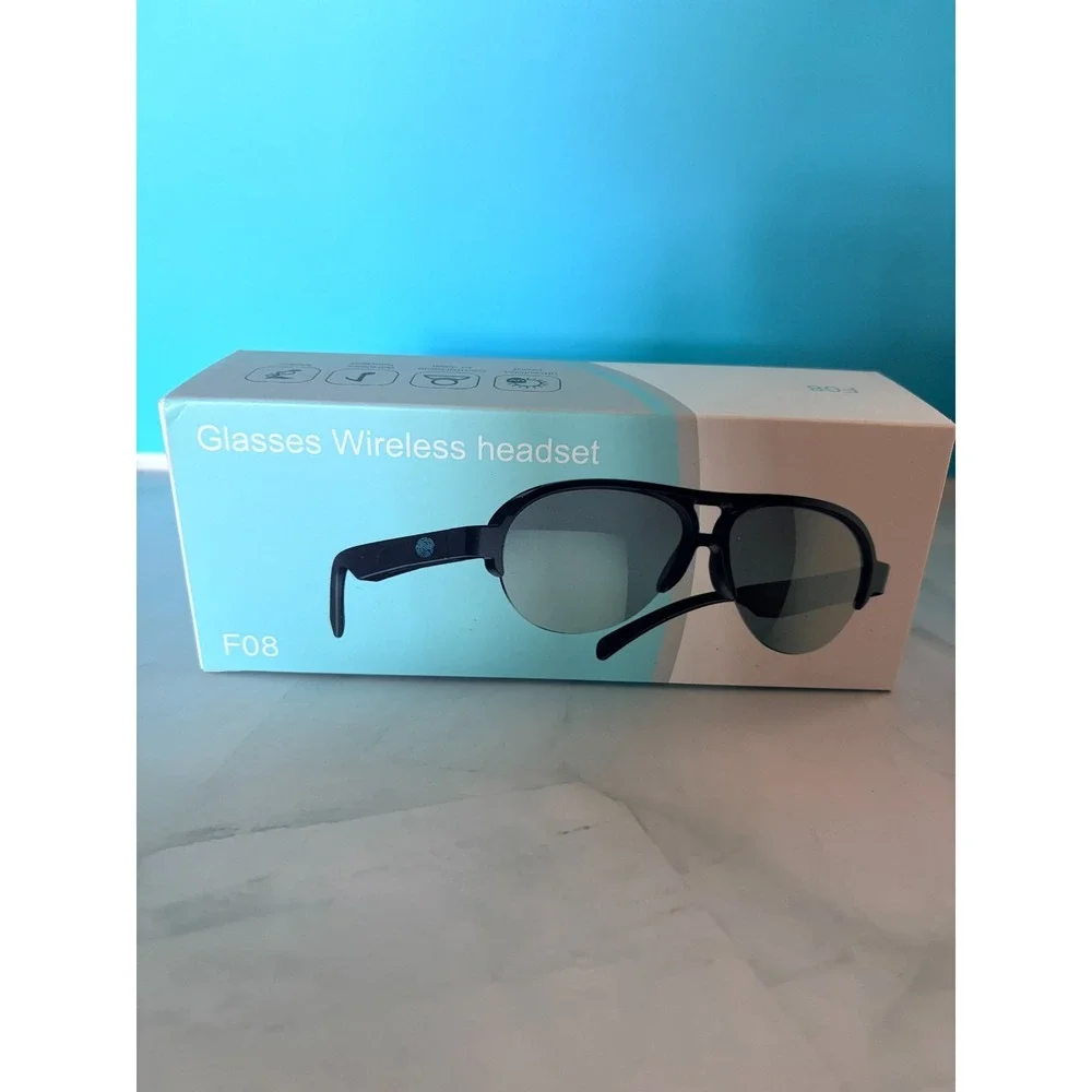 F08 Sun Glasses Wireless Headset